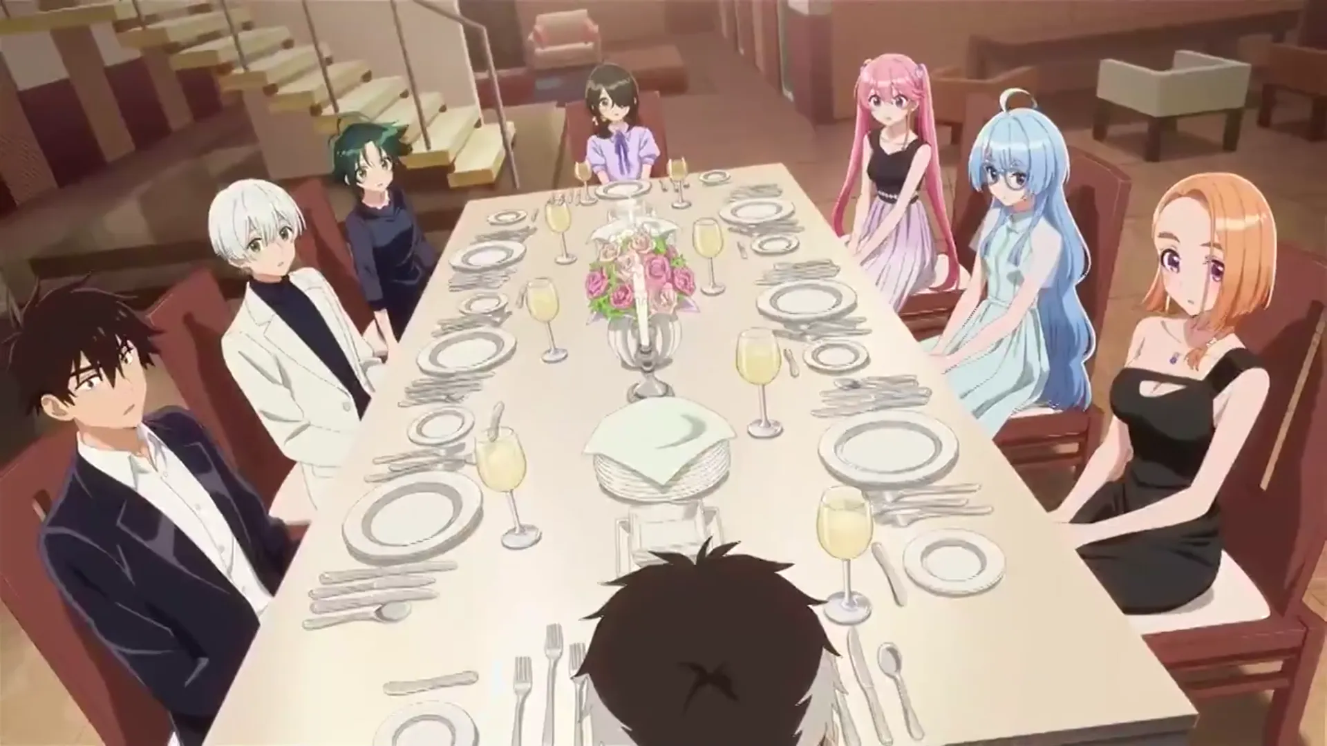 Кадр из трейлера аниме «Дети семьи Сиундзи»