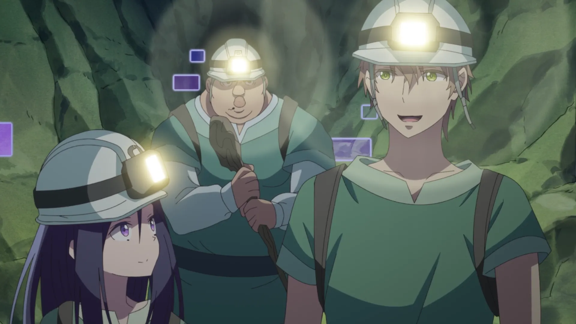 Кадр из аниме «Яростный боец Уродомен»