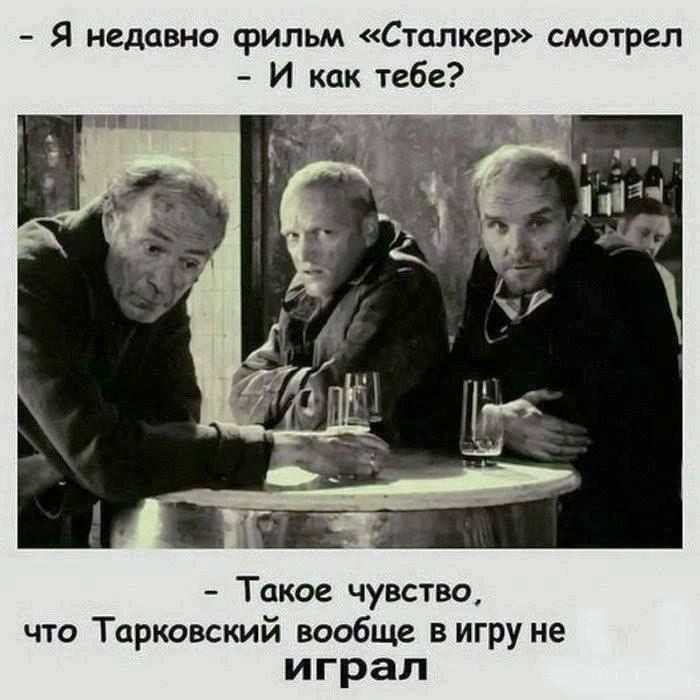 Мем про Андрея Арсеньевича Тарковского