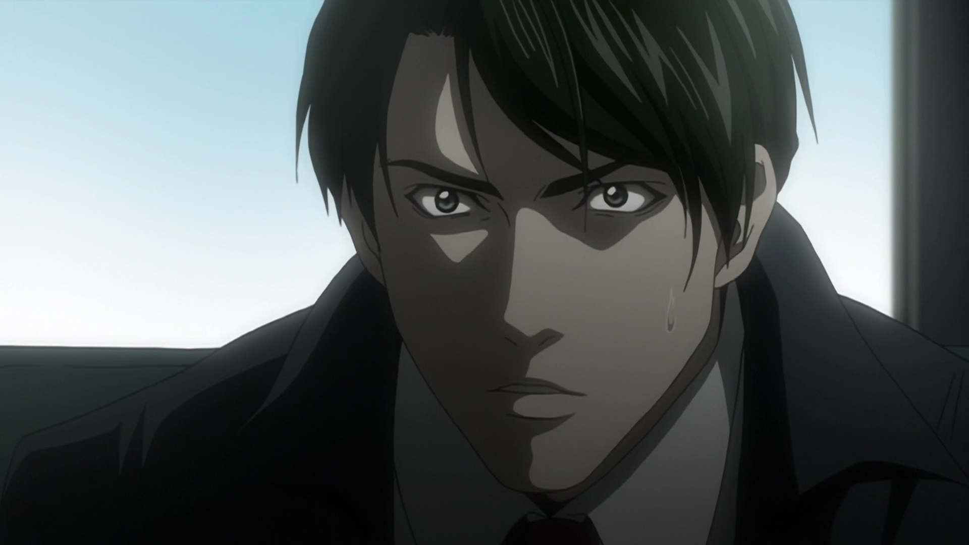 Кадр из аниме «Тетрадь смерти»