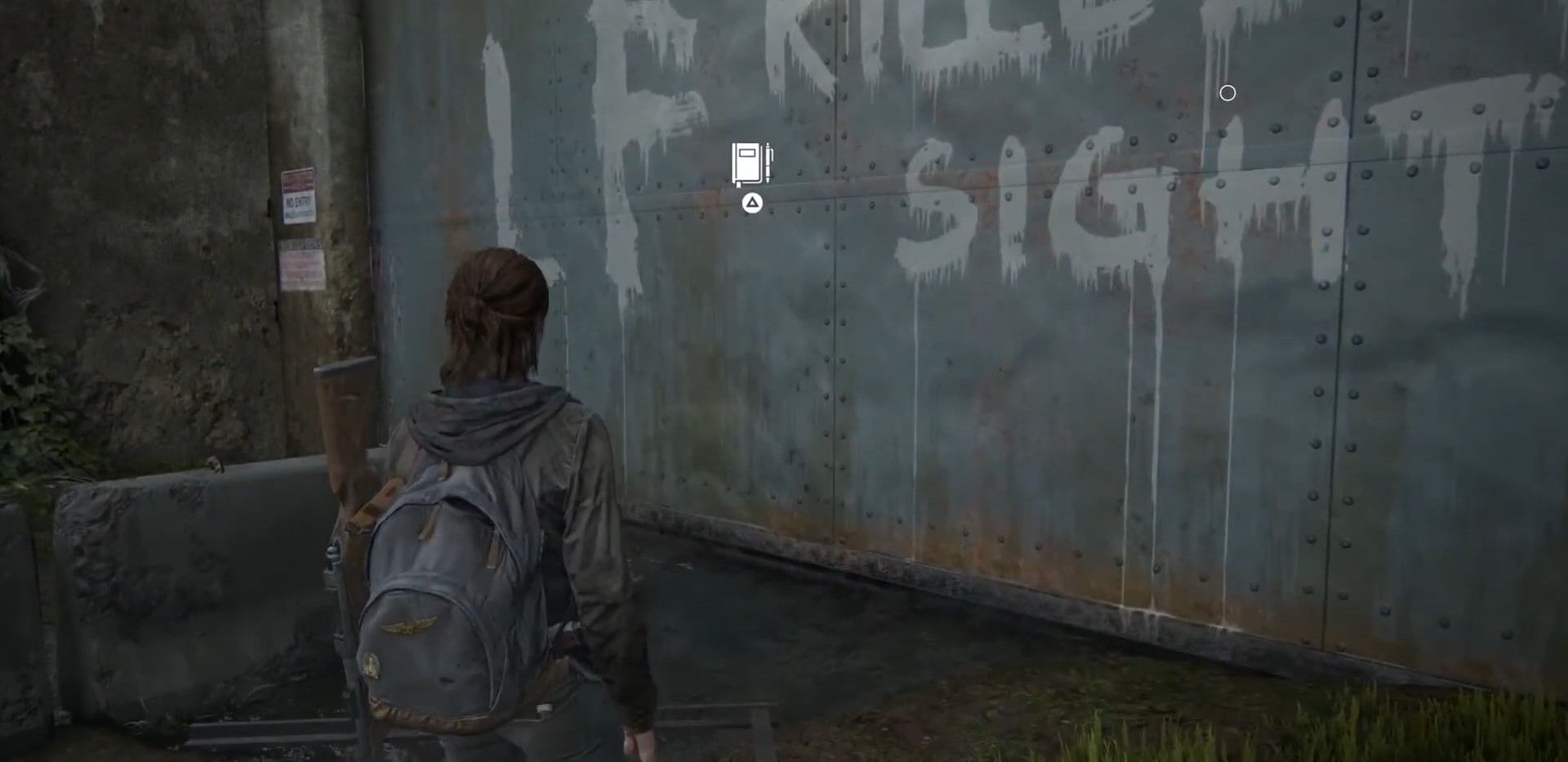 Скриншот из игры The Last of Us Part II
