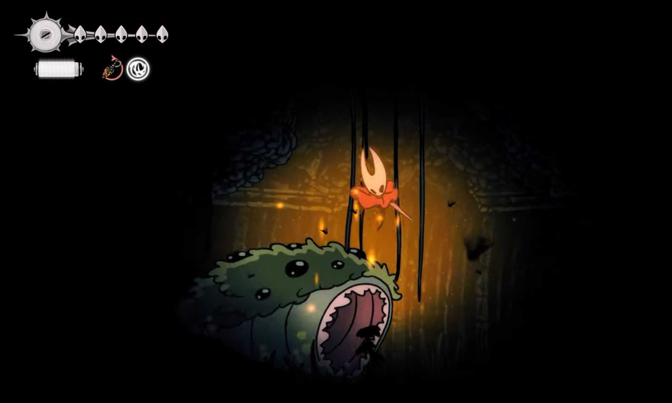Скриншот из игры Hollow Knight: Silksong