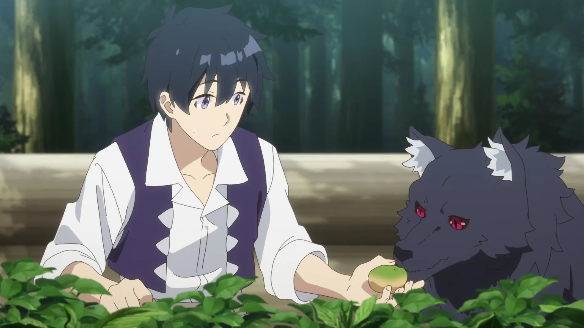 Кадр из аниме «Фермерская жизнь в ином мире»