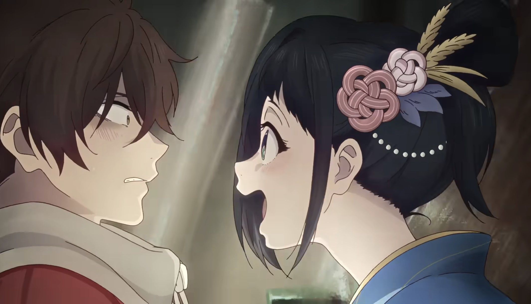 Кадр из трейлера аниме «История электричества в двадцатом веке»