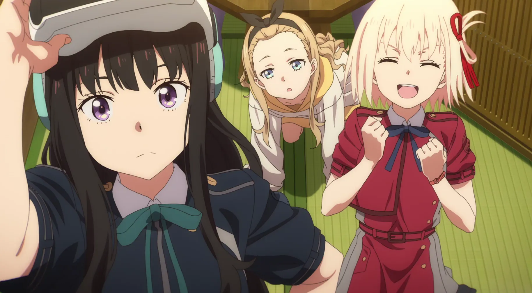 Кадр из аниме «Ликорис Рикоил»