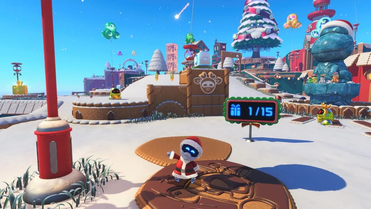 Скриншот из игры Astro Bot