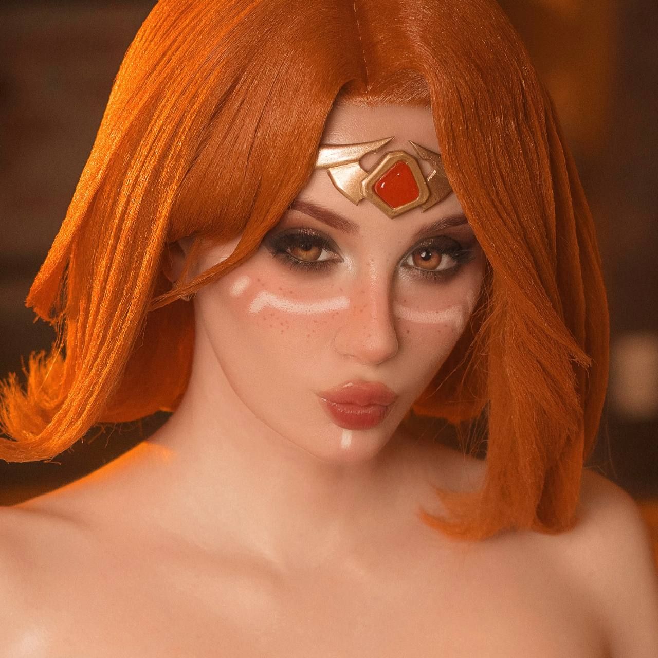 Косплей на Lina из Dota 2. Косплеер: Дарья Fishy Кравец. Источник: vk.com/fishycosplay