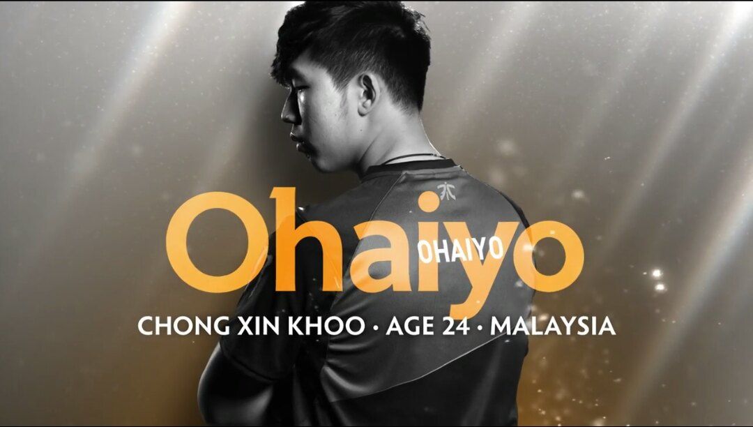 Профиль Ohaiyo времен выступления за Fnatic на TI7