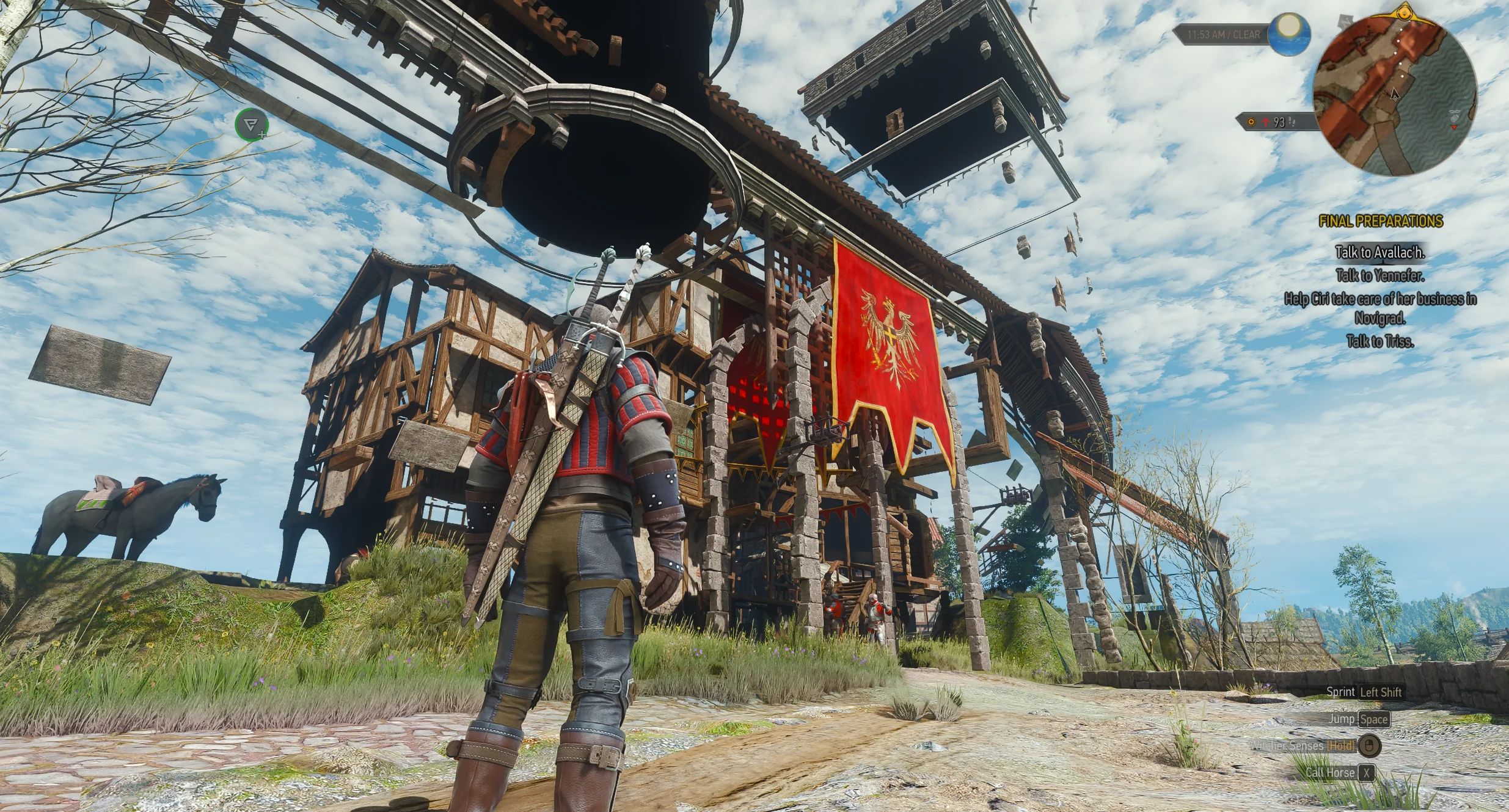 Скриншот из The Witcher 3: Wild Hunt — Remastered. Источник: swomgomS на reddit