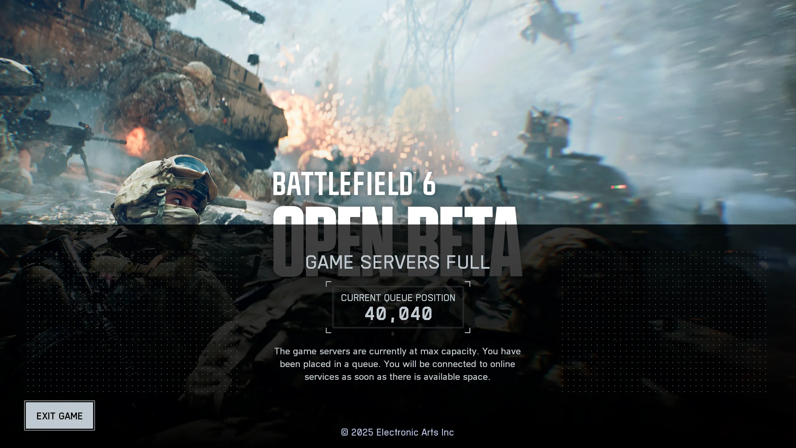 Очередь в Battlefield 6. Источник: Insider Gaming