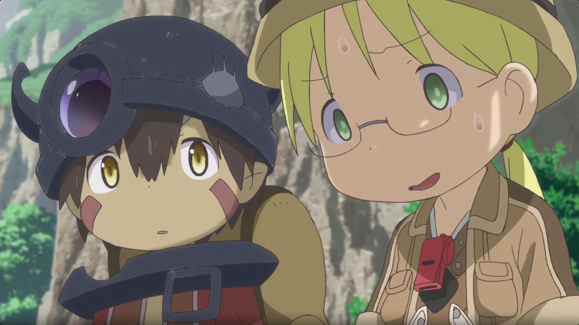 Кадр из аниме «Созданный в Бездне»