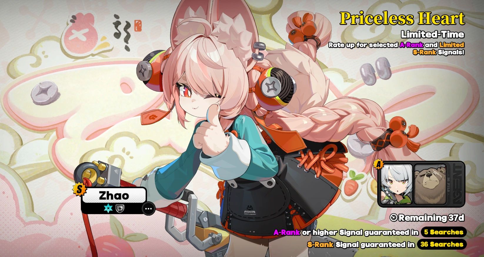 Баннер Чжао. Источник Zenless Zone Zero