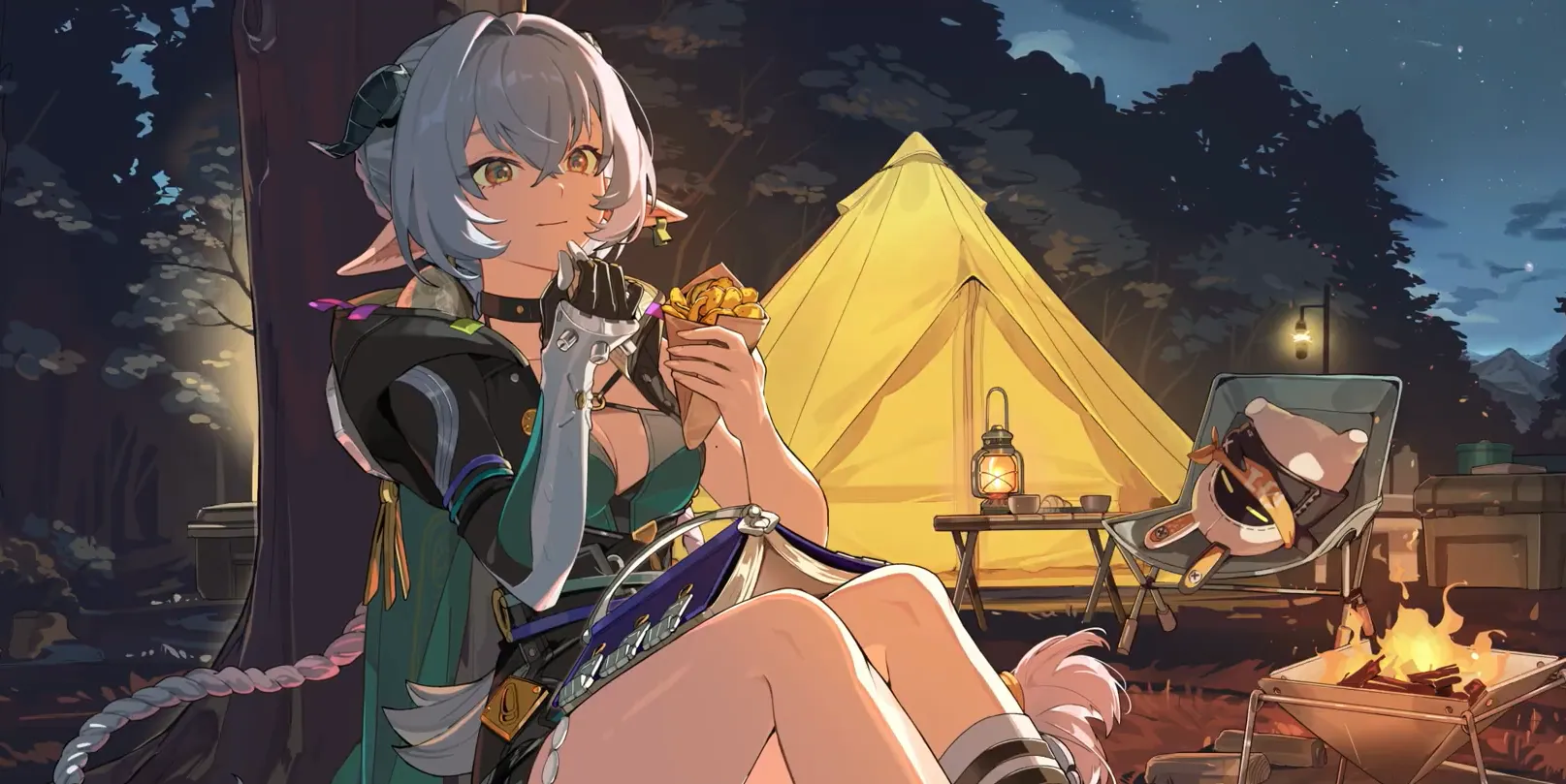 Официальные обои с Люсией. Источник: Zenless Zone Zero