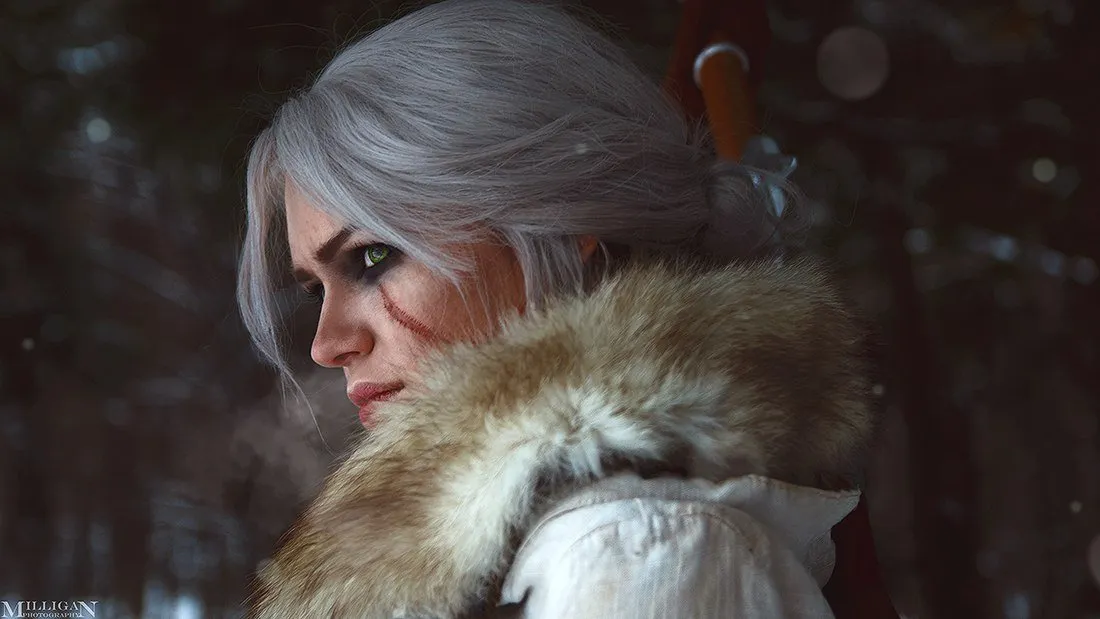 Косплей на Цири из The Witcher 3: Wild Hunt. Косплеер: Кристина Ривийская. Фотограф: Milligan. Источник: https://vk.com/kris_urban