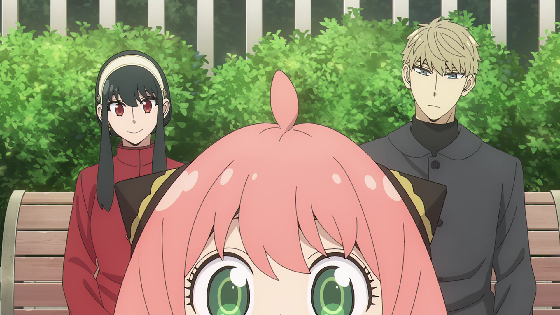 Кадр из аниме «Семья шпиона»