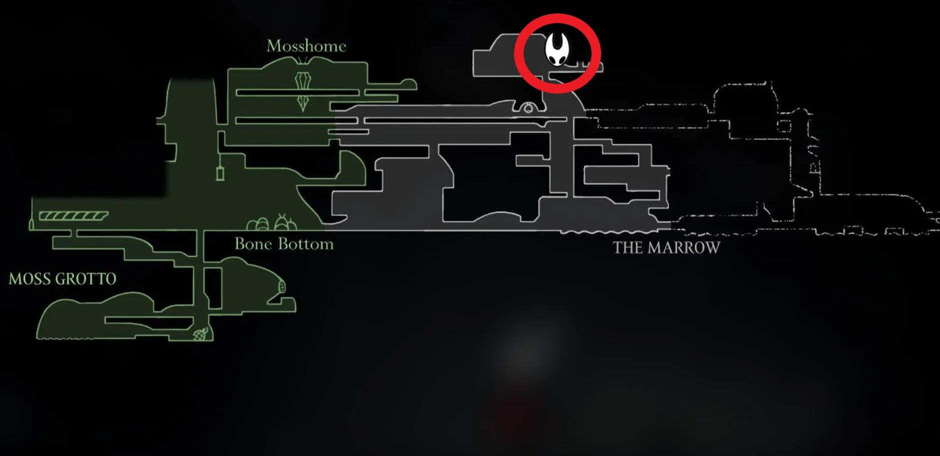 Скриншот из игры Hollow Knight: Silksong