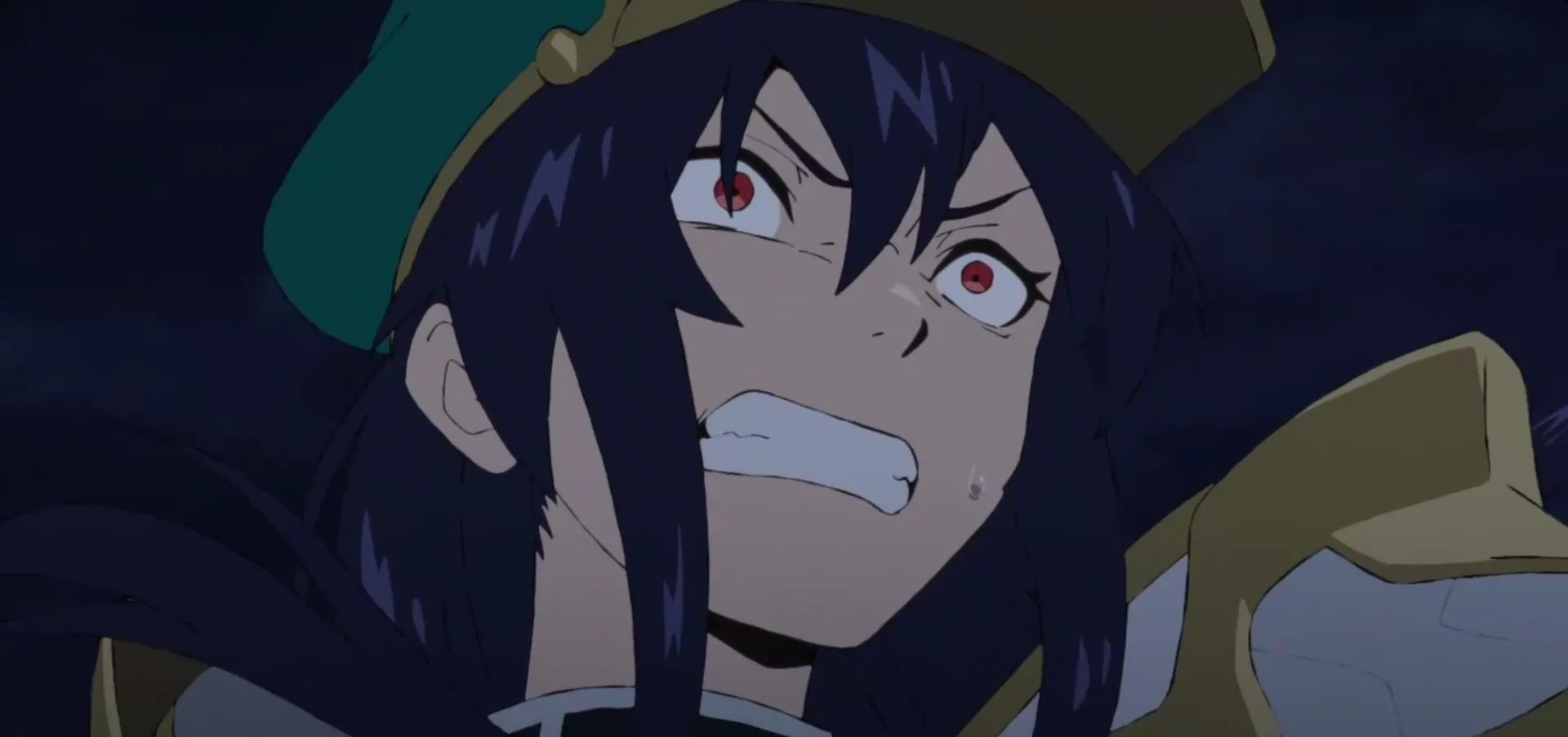 Кадр из аниме «Приговорённый быть героем: Тюремные записи 9004-го штрафного отряда героев»