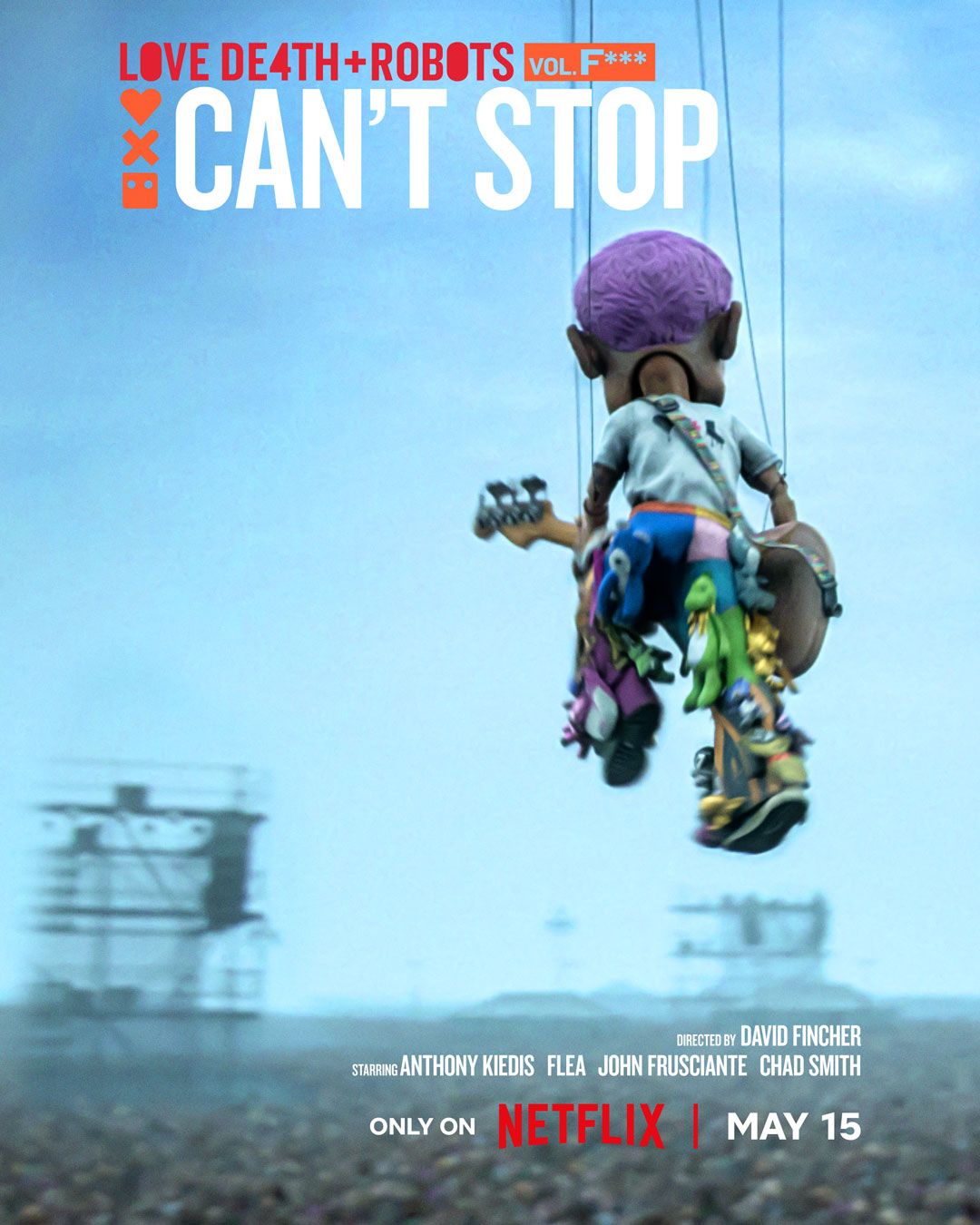 Постер четвёртого сезона мультсериала «Любовь, смерть и роботы» | Источник: x.com/lovedeathrobots