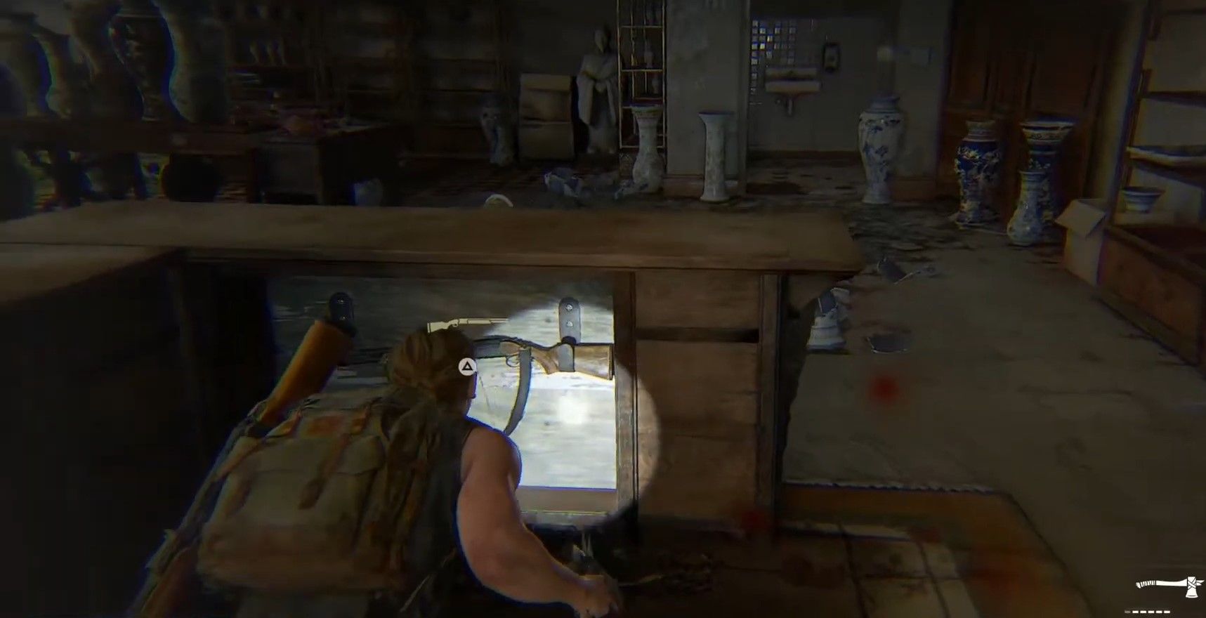 Скриншот из игры The Last of Us Part II