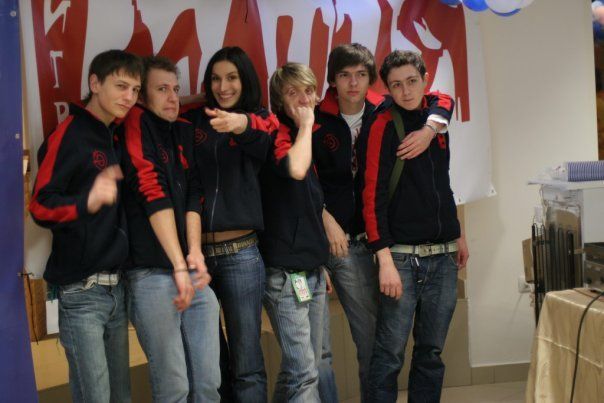 Сергей с командой