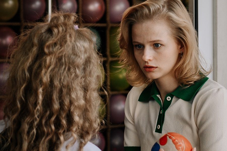 Кадр со съёмок сериала «Между нами химия»