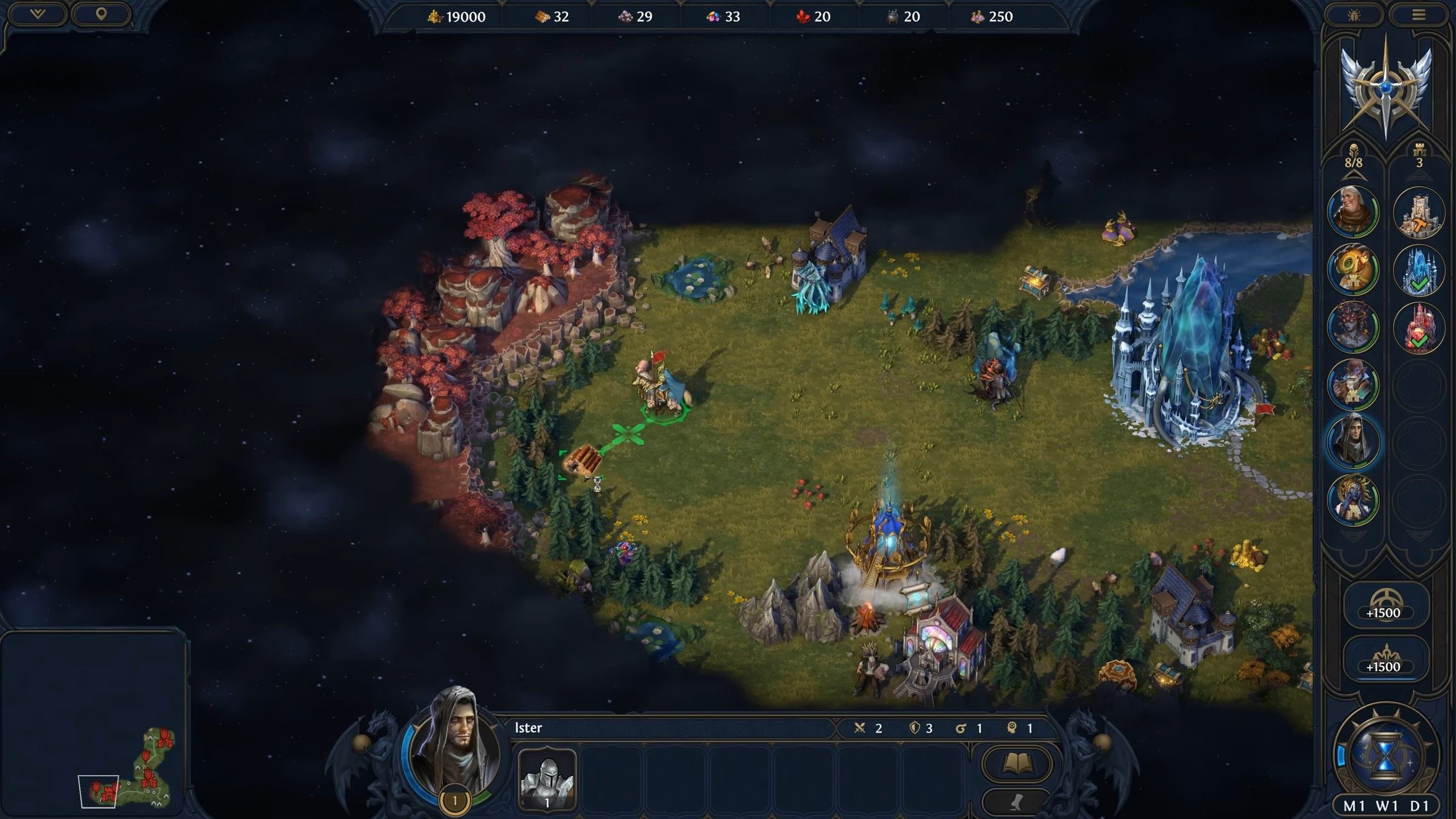 Скриншот из игры Heroes of Might and Magic: Olden Era