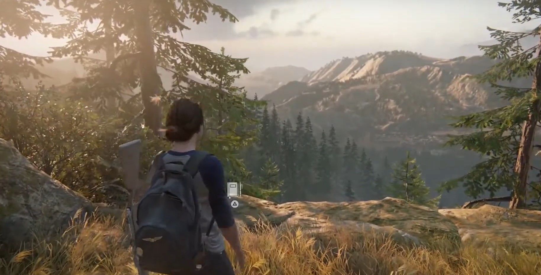Скриншот из игры The Last of Us Part II