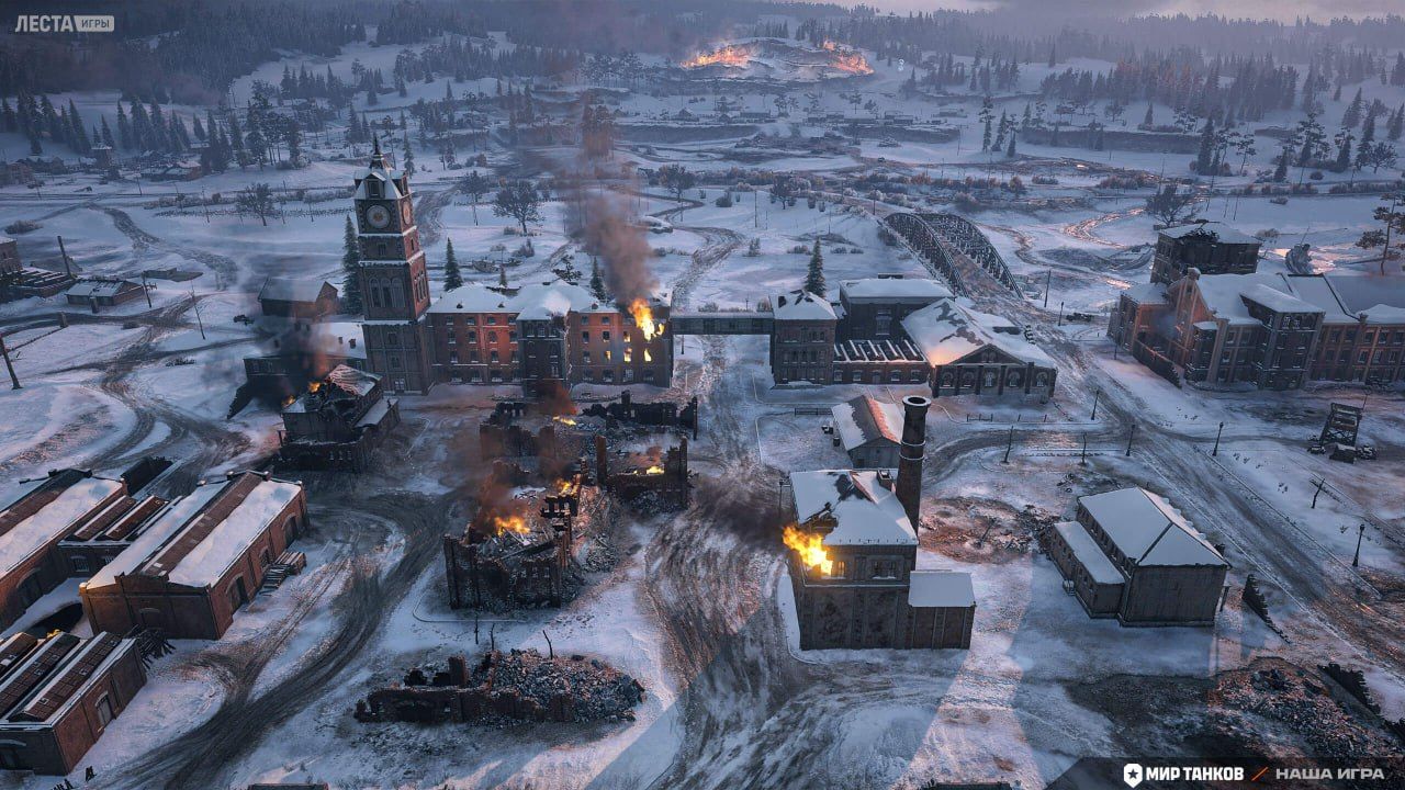 Карта «Битва за Москву» | Источник: Telegram-канал «Мира танков»