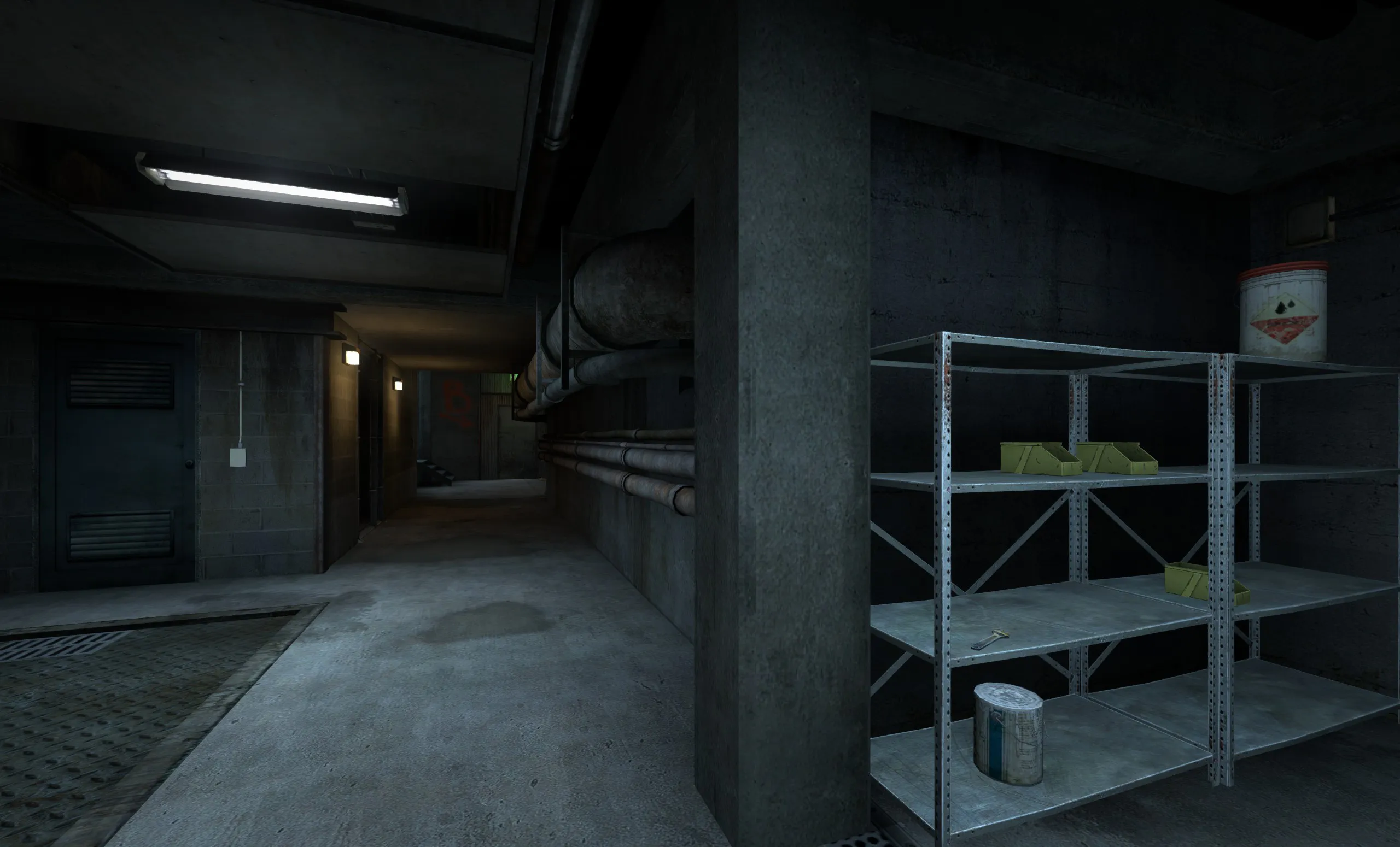 Overpass в CS:GO — нижние туннели. Источник: официальный сайт Counter-Strike