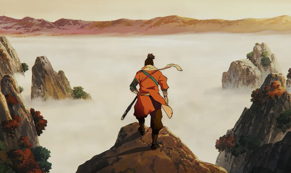 Кадр из аниме Sekiro: No Defeat