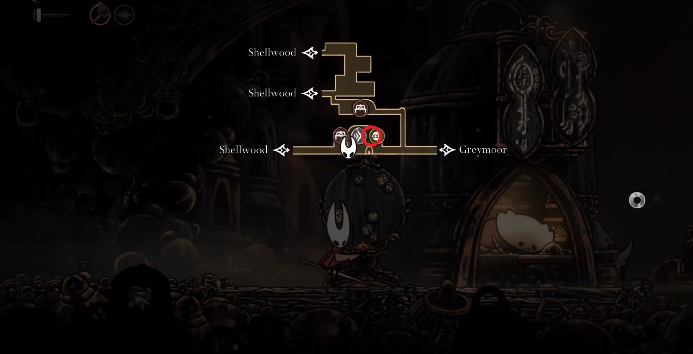 Скриншот из игры Hollow Knight: Silksong