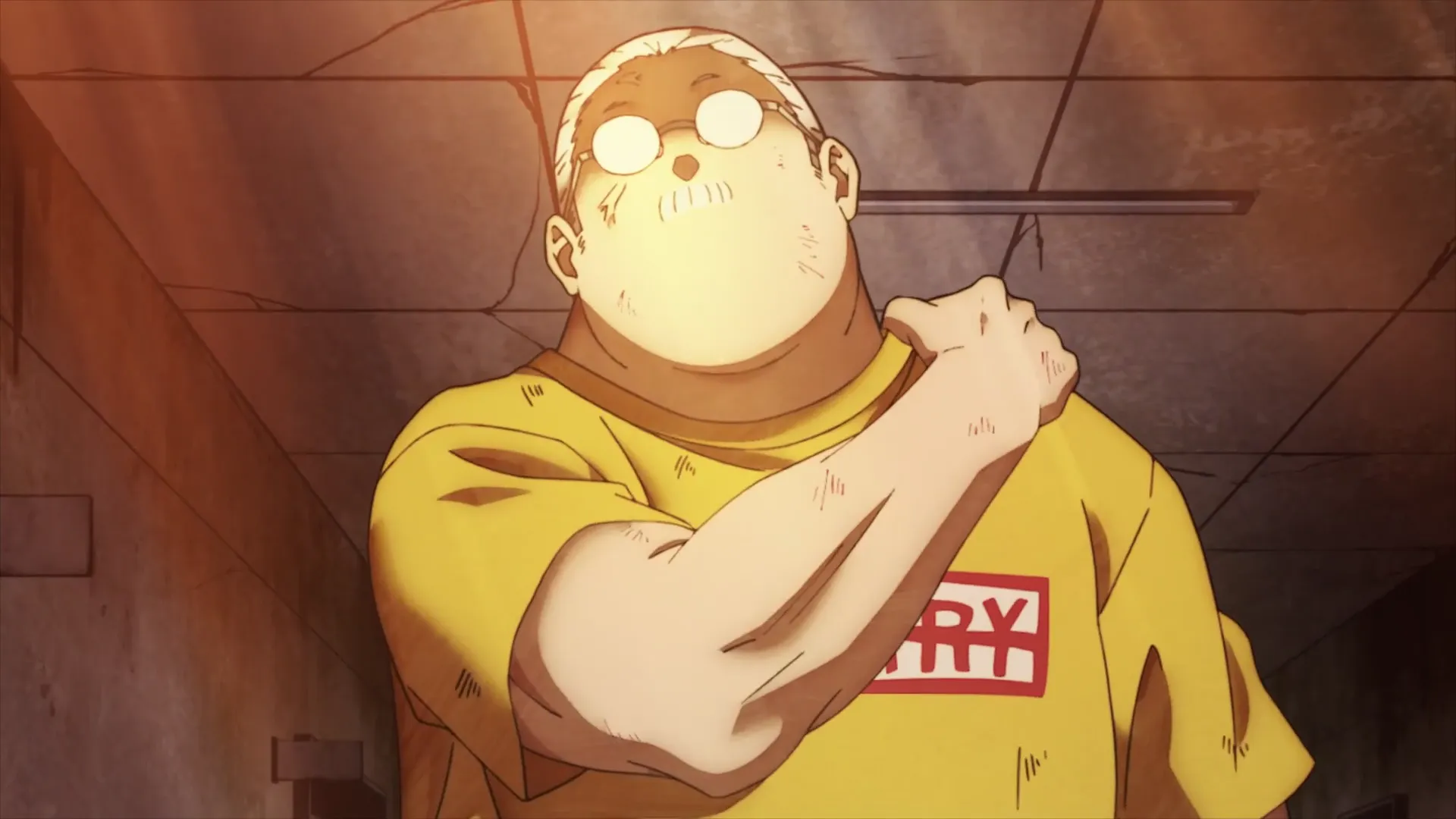 Кадр из аниме «Дни Сакамото»