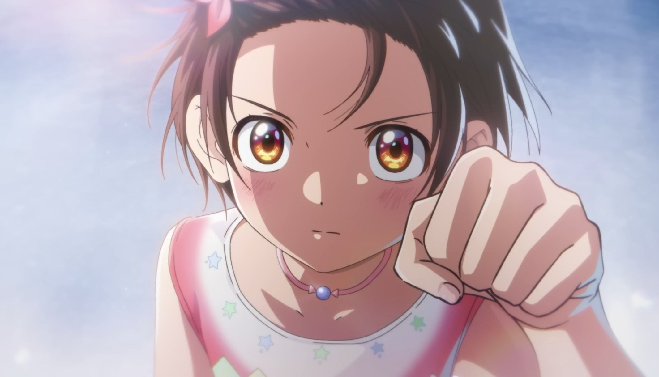 Кадр из аниме «Медалистка»