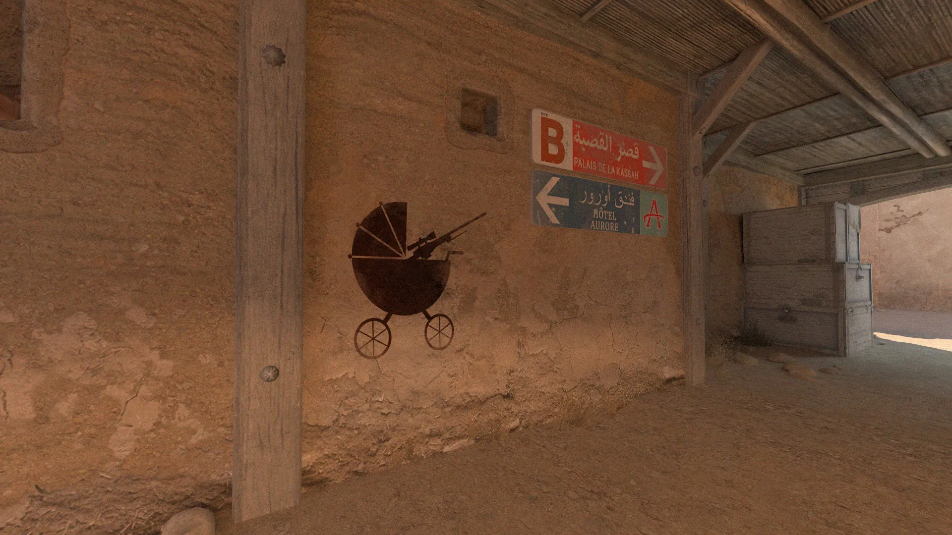 Кемпим на Dust2 с пеленок | Творчество автора на основе игры CS2