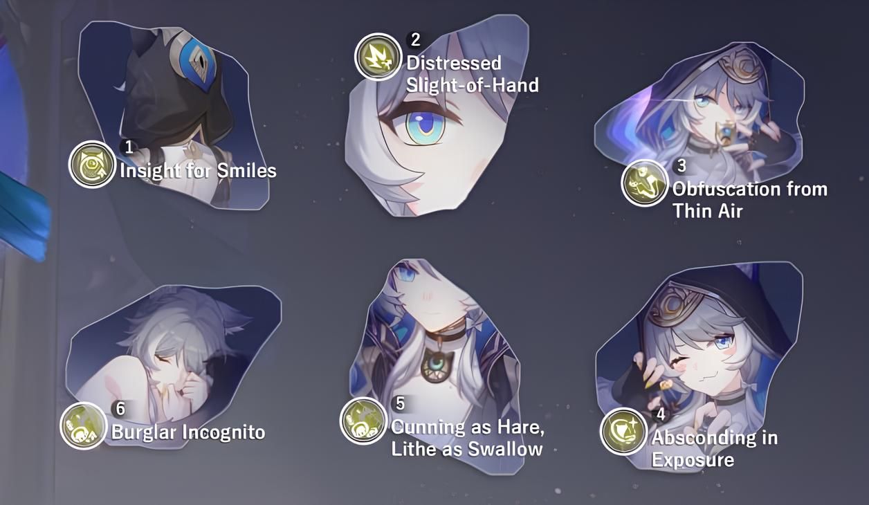 Эйдолоны Цифер. Источник: Honkai Star Rail