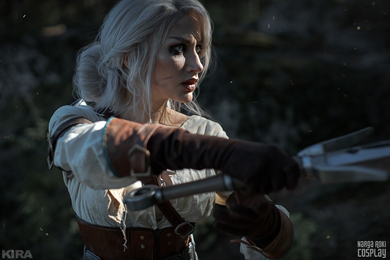 Косплей на Цири из &laquo;Ведьмака&raquo;. Косплеер: Наталья Narga Кочеткова. Фотограф: Кира Митенкова. Источник: vk.com/kmitenkova_photoarts