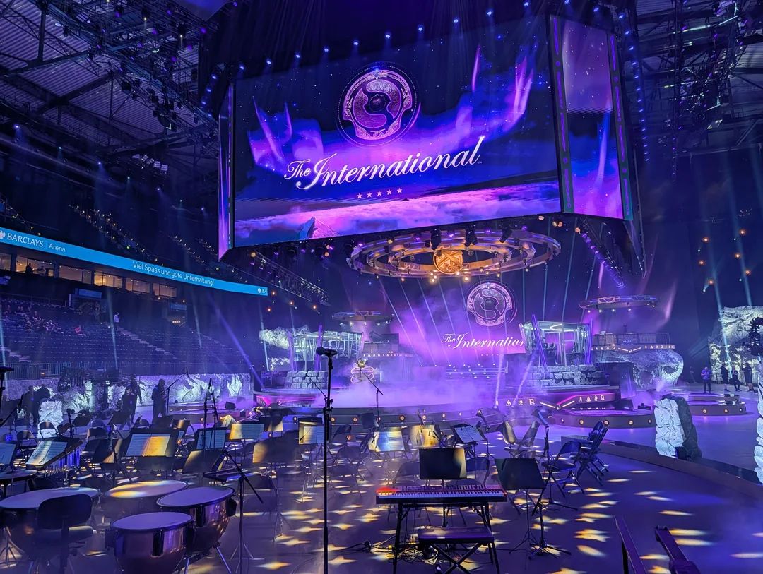 Сцена The International 2025 | Источник: reddit