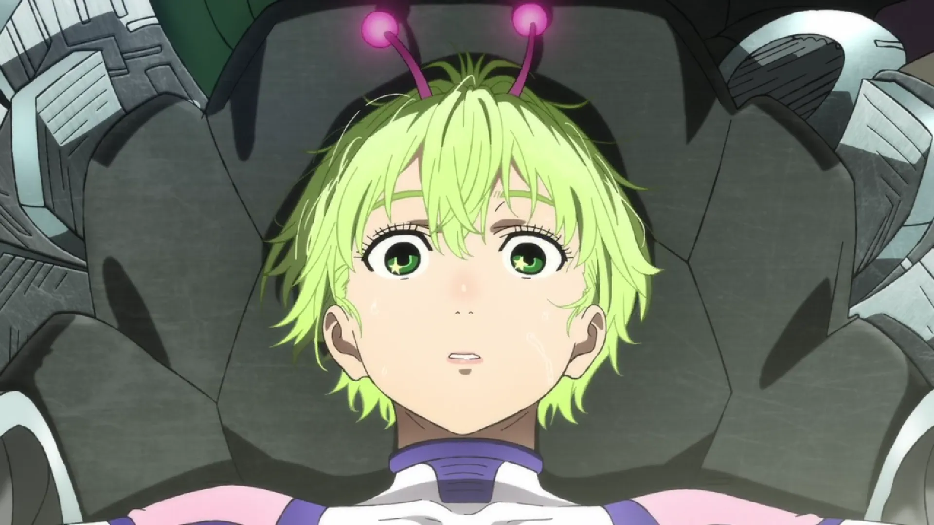 Кадр из аниме «Дандадан»