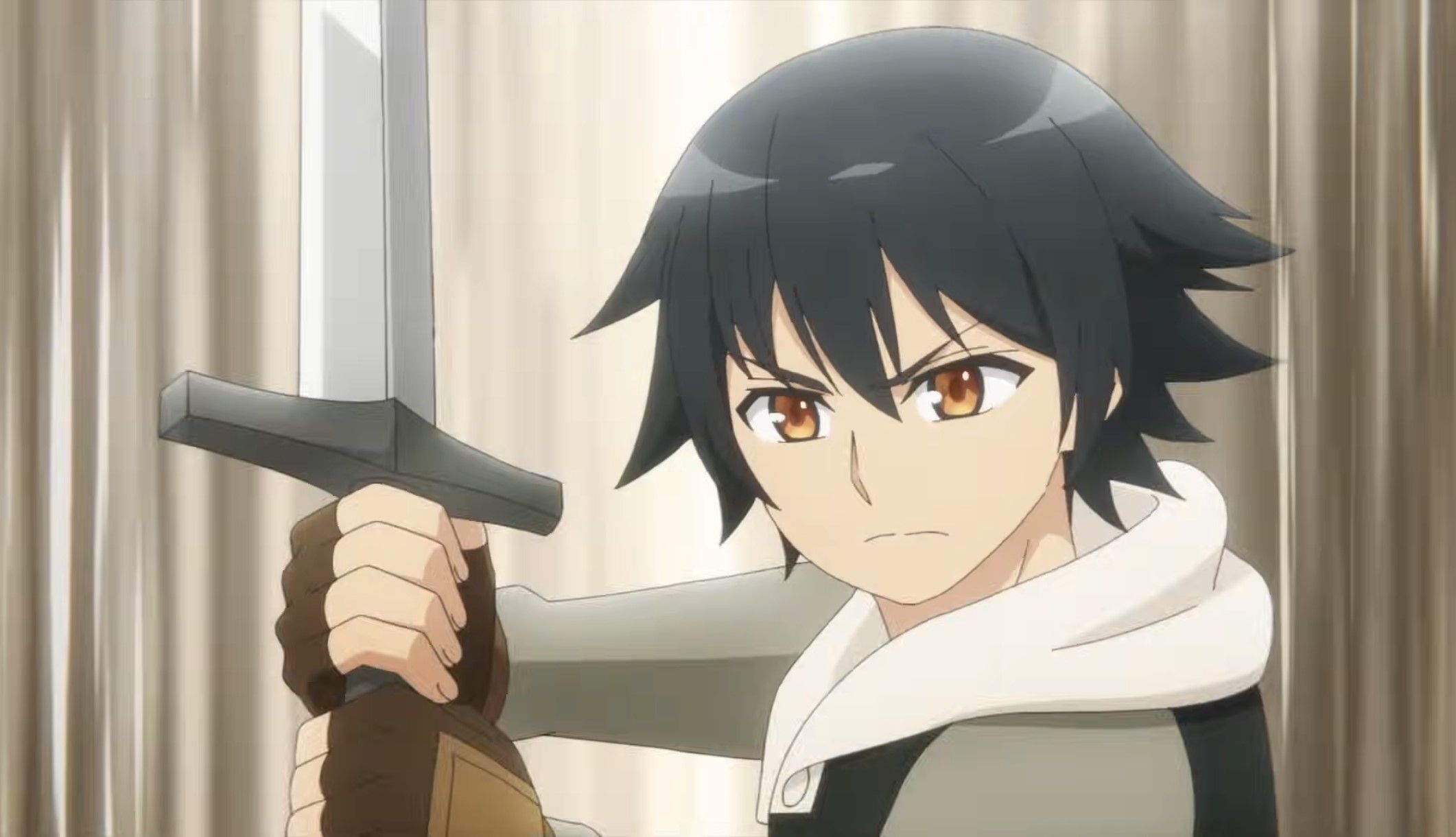 Кадр из трейлера аниме «Бесклассовый герой: Да мне всё равно не нужны эти ваши умения»