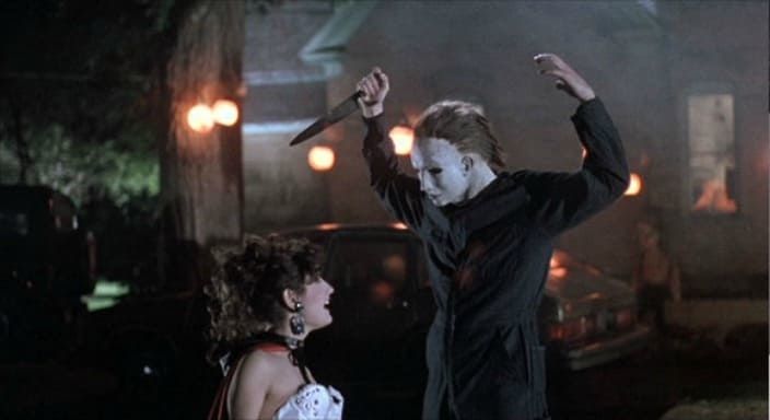 Кадр из фильма «Хэллоуин 5: Месть Майкла Майерса» (1989) 