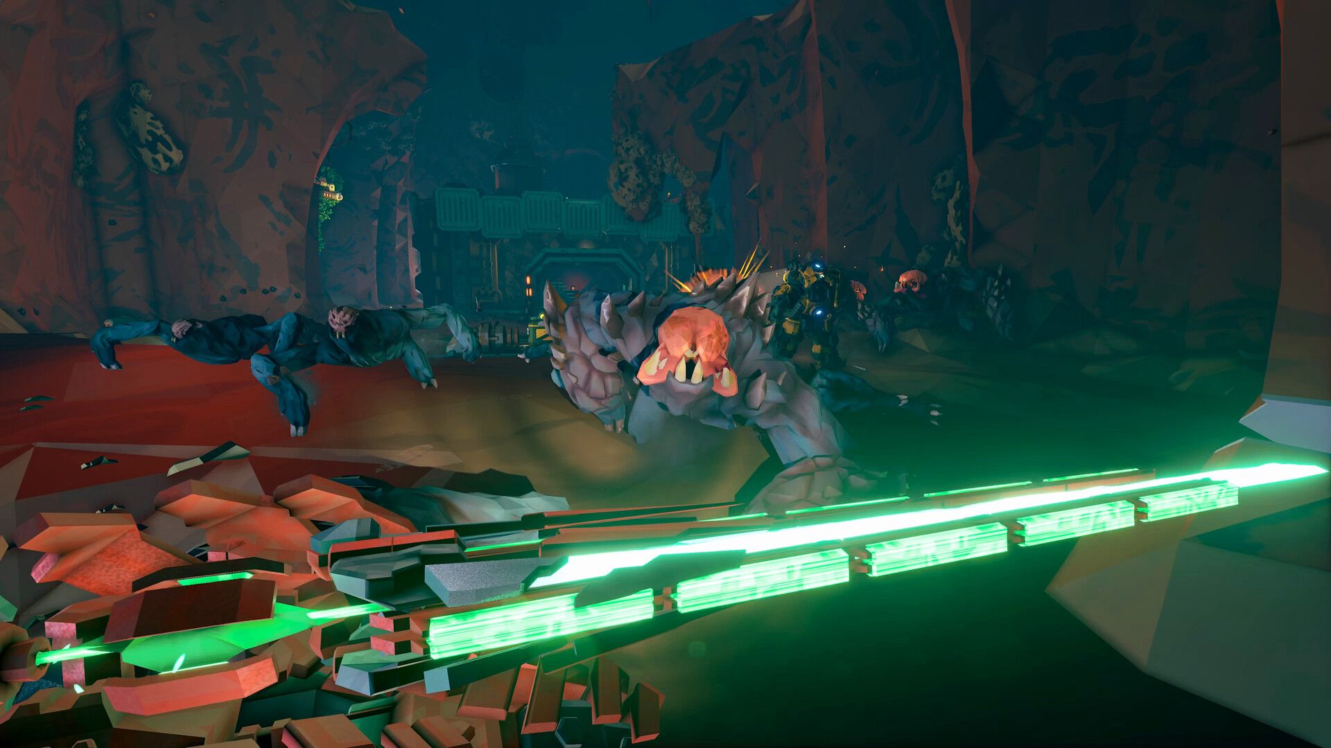 Скриншот из Deep Rock Galactic: Rogue Core. Источник: Steam
