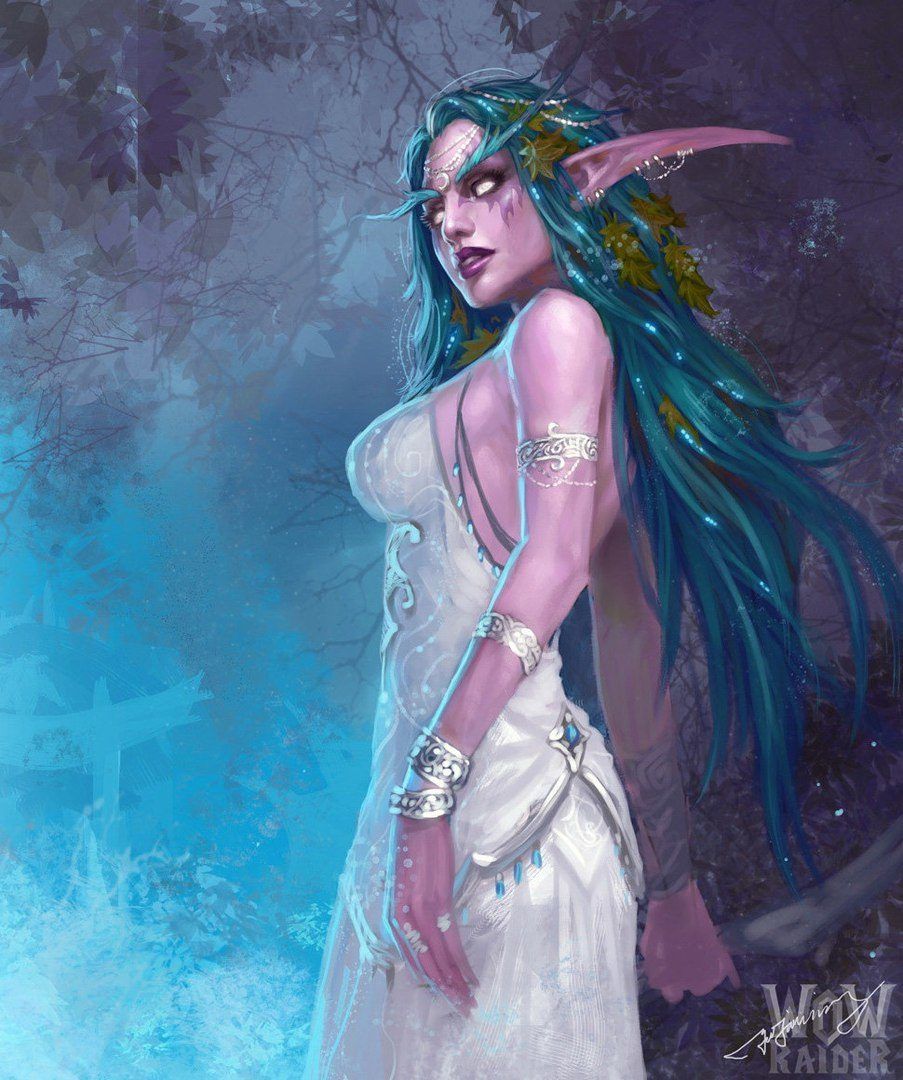 Тиранда Шелест Ветра &mdash; арт. Blizzard