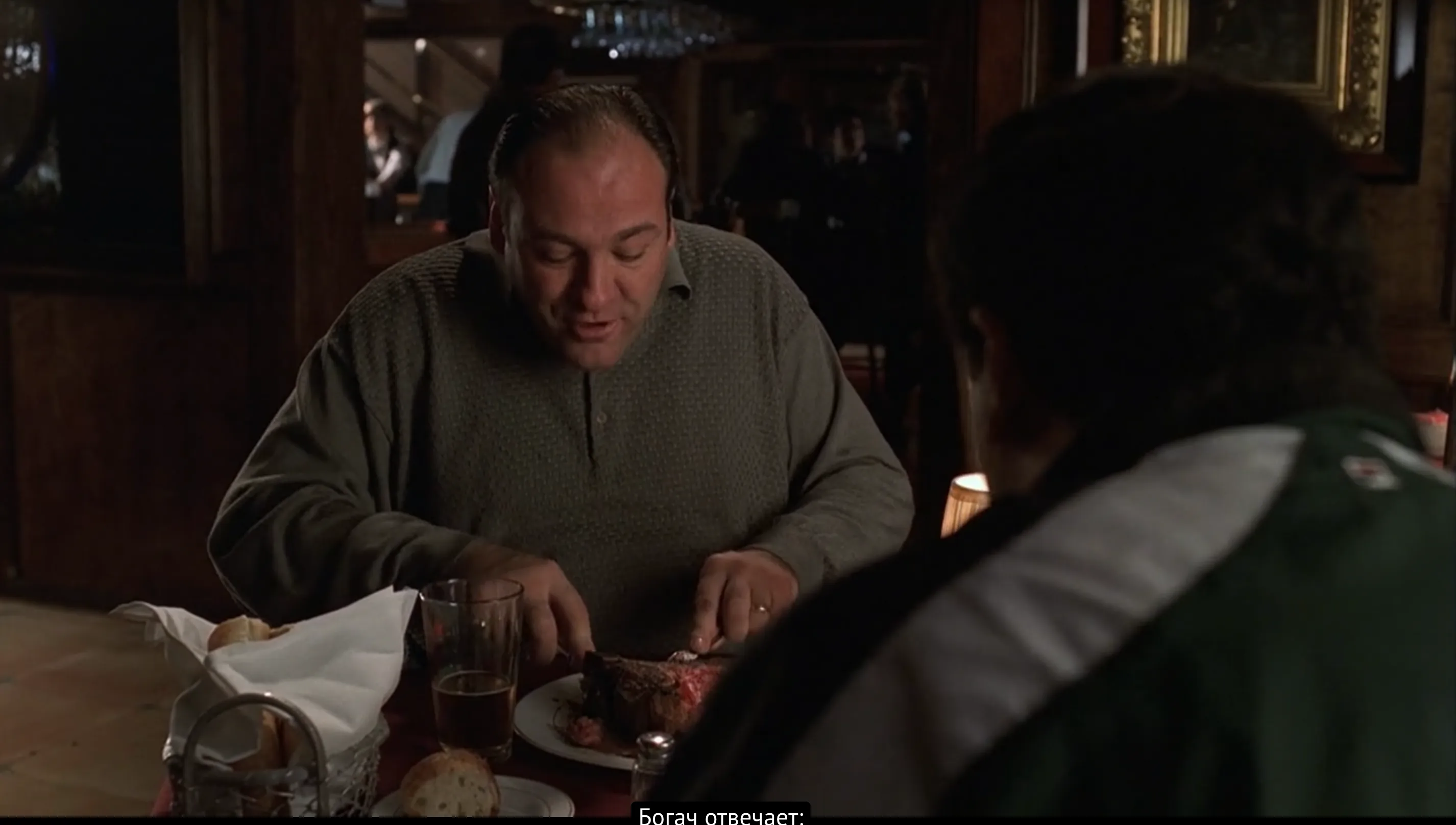 Кадр из сериала «Сопрано»