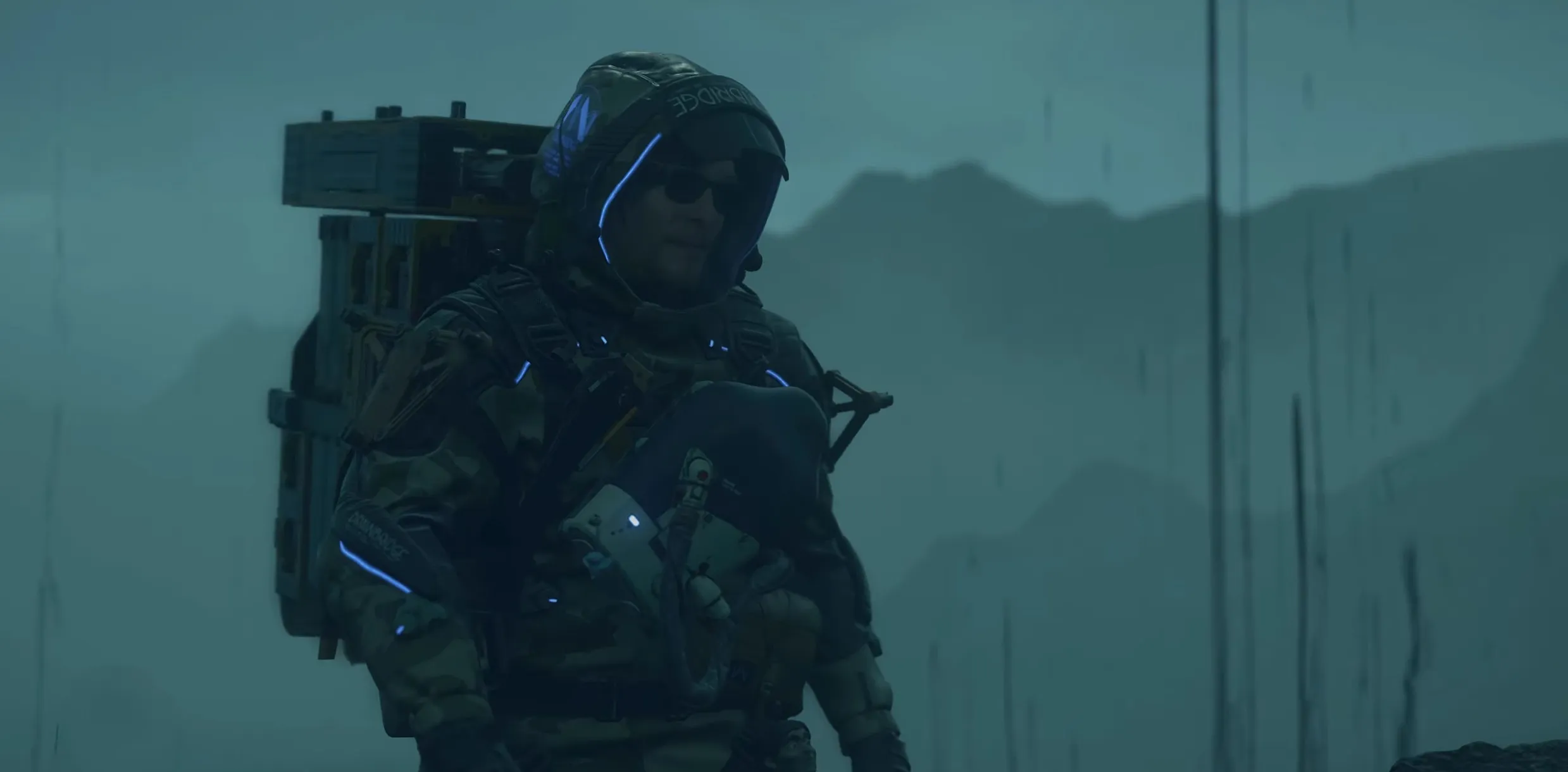 Скриншот из игры Death Stranding 2: On the Beach