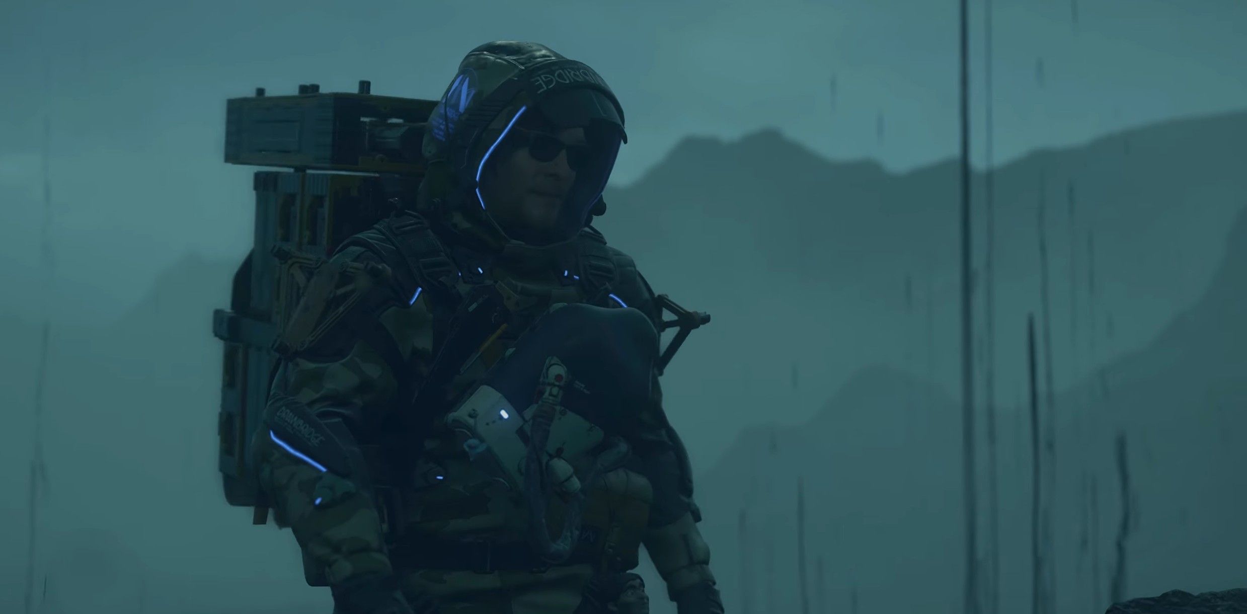 Скриншот из игры Death Stranding 2: On the Beach