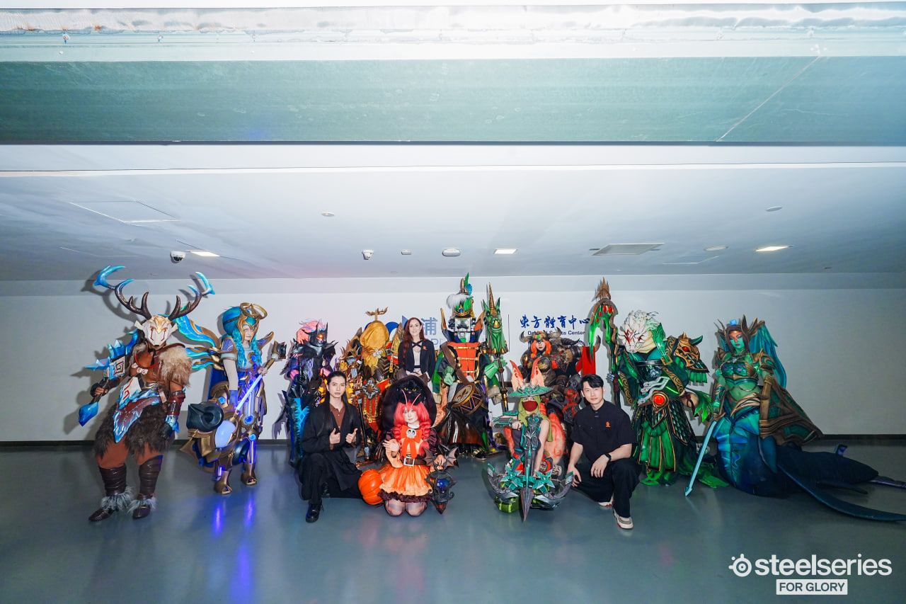 The International 2026. Косплееры. Источник: Steelseries