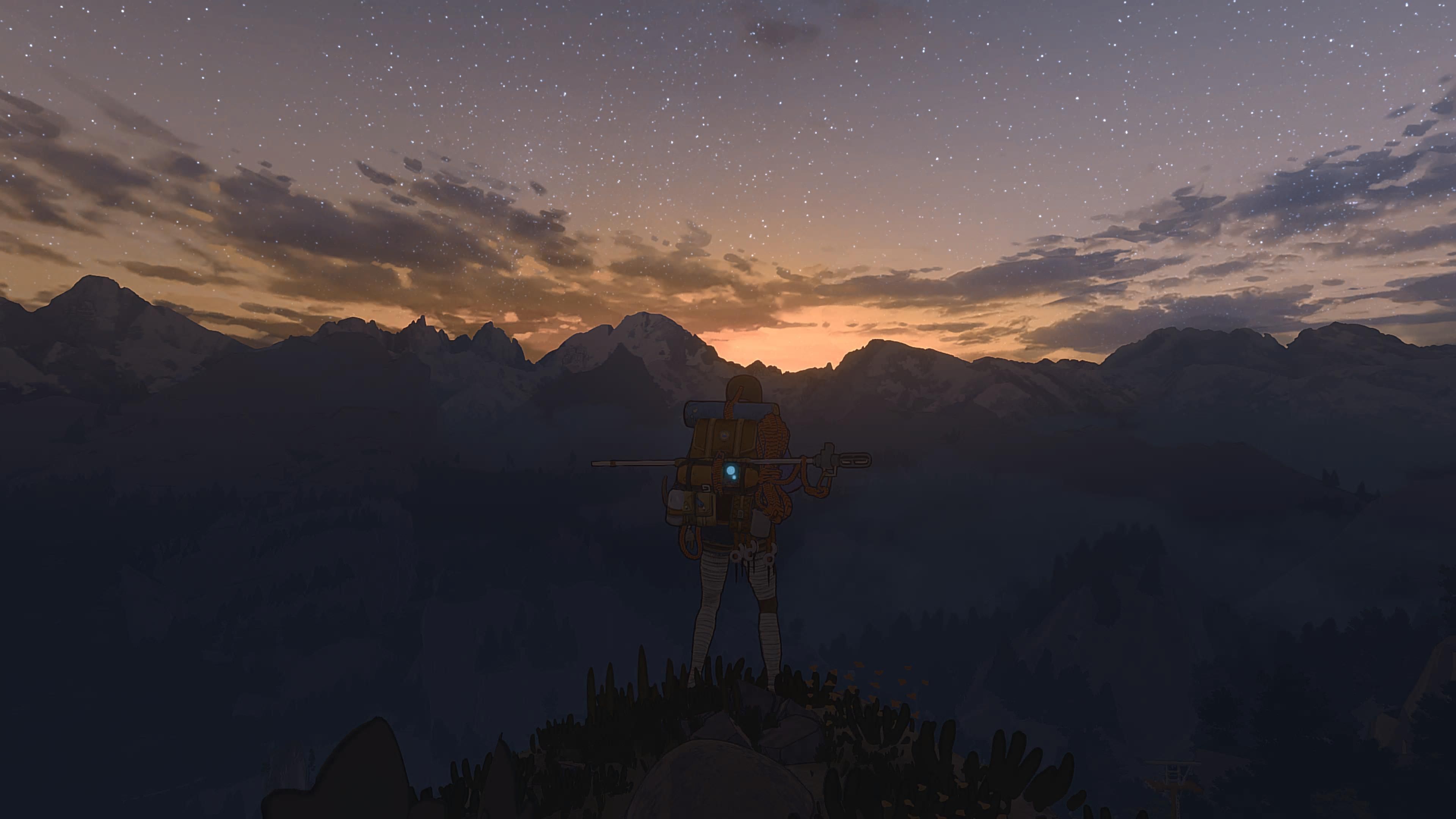 Красоты Cairn. Скриншот из игры