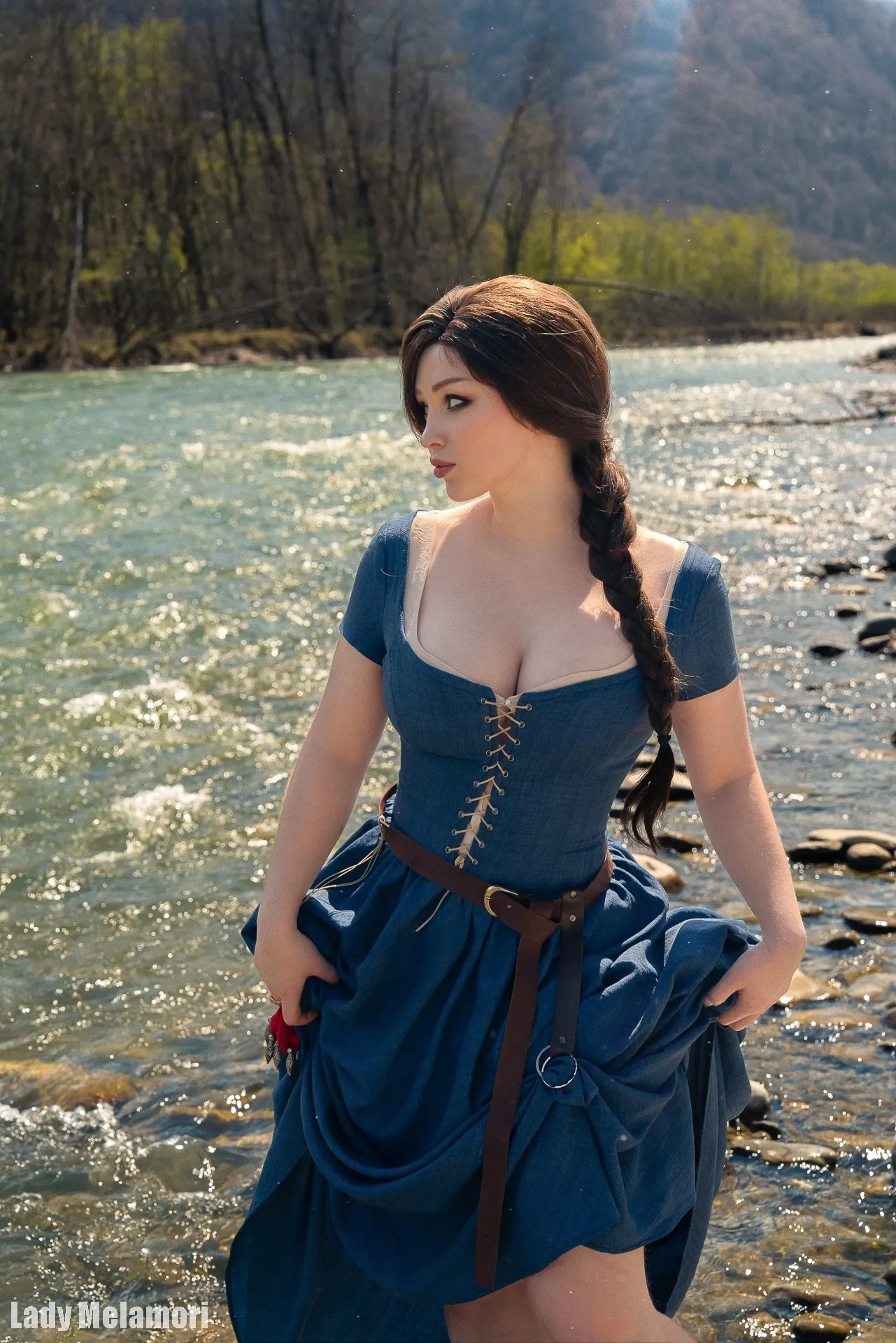 Косплей на служанку Катерину из Kingdom Come: Deliverance II. Косплеер: Мария Lady Melamori Давыдова. Источник: vk.com/club224519638