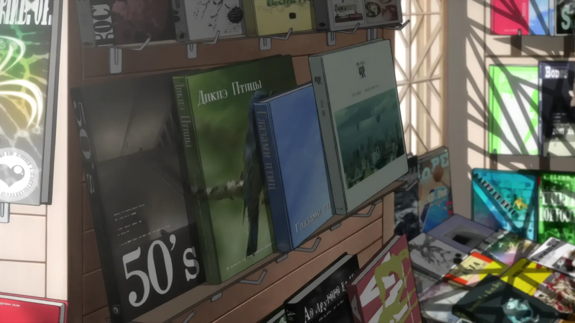 Кадр из аниме «Темнее чёрного»