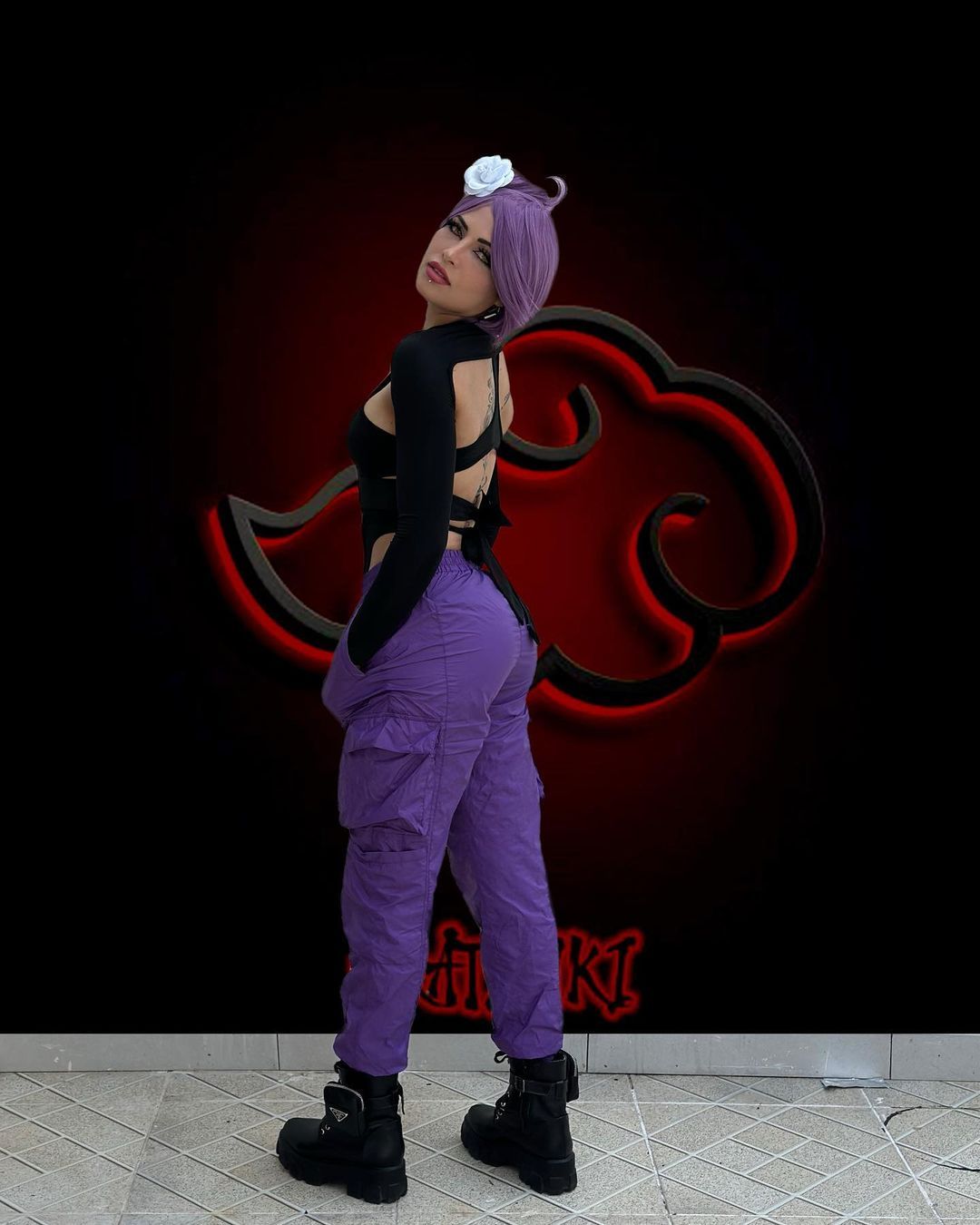 Косплей на Конан из «Наруто» от бойца UFC Поляны Вианы | Источник: соцсети Поляны Вианы